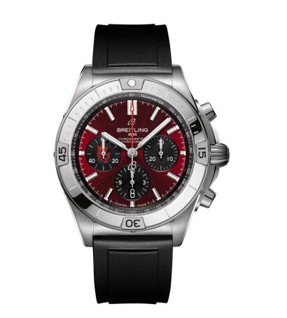 Review Breitling Chronomat B01 42 Replica watch PB01342A1K1S1 - Click Image to Close